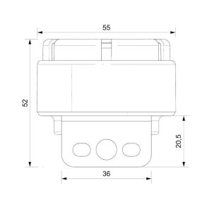 Sanel İkaz Kornası 12 & 24 Volt Uyumlu SDH002