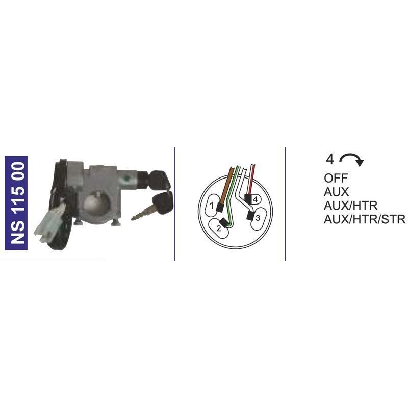 Direksiyondan Kilitli Kontak Bmc.Levend 3.0 3M65804 - NS11500