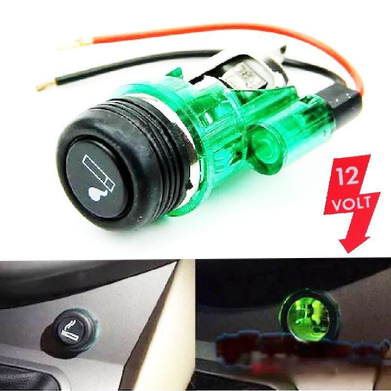 12 Volt Üniversal Çakmak Soketli Işıklı Model Tofaş-Fiat - SNR-CK030TFS