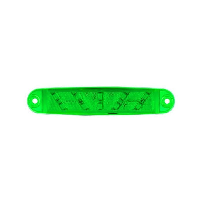 Parmak Lamba 10 Led'Li 100Mm 12V-24V Yeşil - FR0300-G