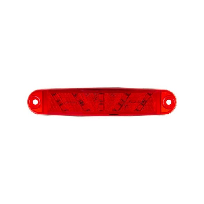 Parmak Lamba 10 Led'Li 100Mm 12V-24V Kırmızı - FR0300-R