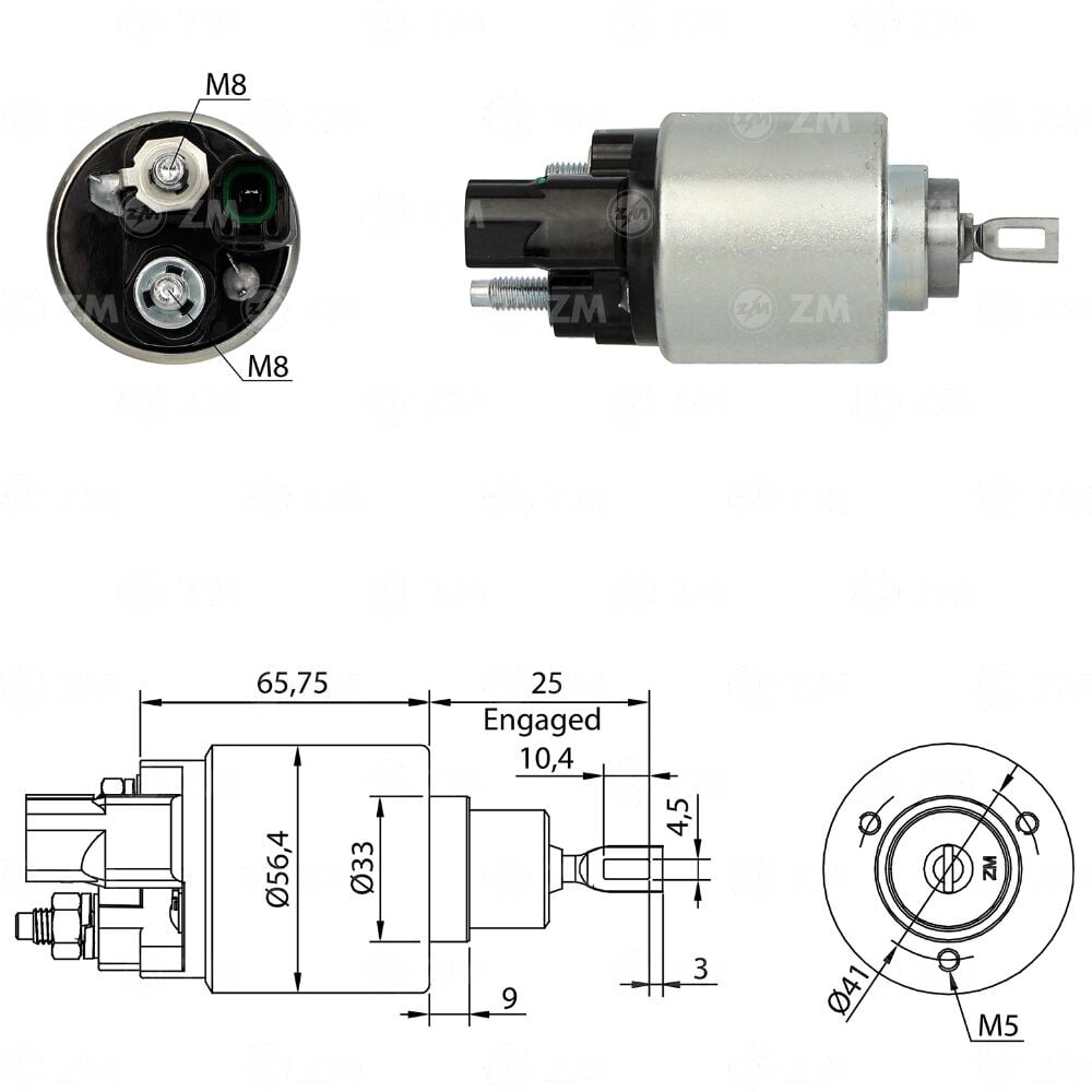 Zm 978 MARŞ OTOMATİĞİ 12V SOKETLİ 2339303202Zm 978 MARŞ OTOMATİĞİ 12V SOKETLİ 2339303202