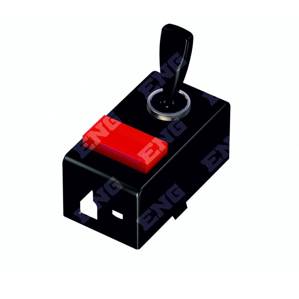 Eng 020201 Tekli Çıt-Çıt Anahtar Adaptörlü Kırmızı