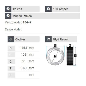 NURSAN 180612 Reno Master Trafıc Dacıa 3 Serisi