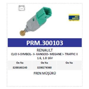 Renault Clio Symbol Kangoo Megane Fren Müşürü 16V 8200276360