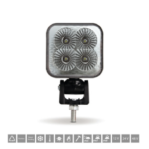 Serko SQ 100CP LED Çalışma Lambası 4 ledli 12-24V Uyumlu