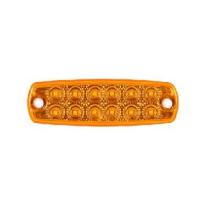 Animasyonlu Lamba 12 Led'Li 115Mm 12V-24V Sarı - FR1178-Y
