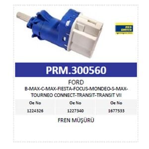 Ford B-Max C-Max Fiesta Focus Mondeo Fren Müşürü 3M5T9C872AB