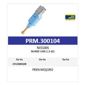 Renault Clio III Kangoo Laguna II III Megane II Fren Müşürü 253250006R