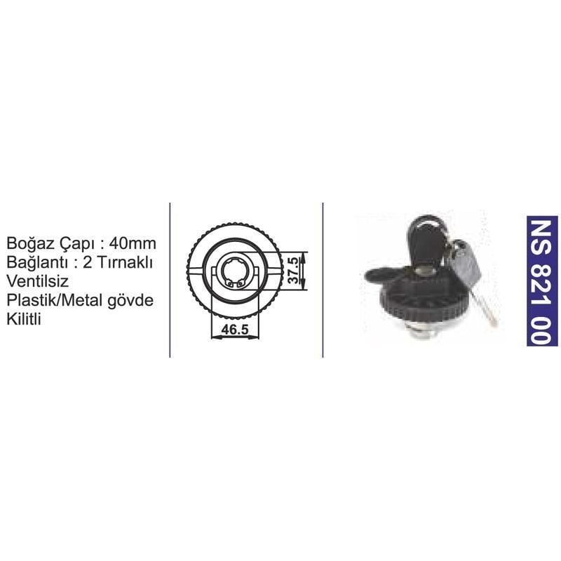 Depo Kapağı (11 S2-00180) Kilitli Bmc. 3.0-L60-Tdi80-L100-Fatıh 110(Em) - Hyundaı Forklıft K5C7121 - NS82100
