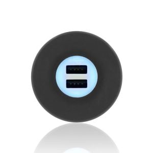 Sanel Usb Şarj Ünitesi Üniversal 12V24V 2Amp Mavi Ledli Suc2B SUC2B