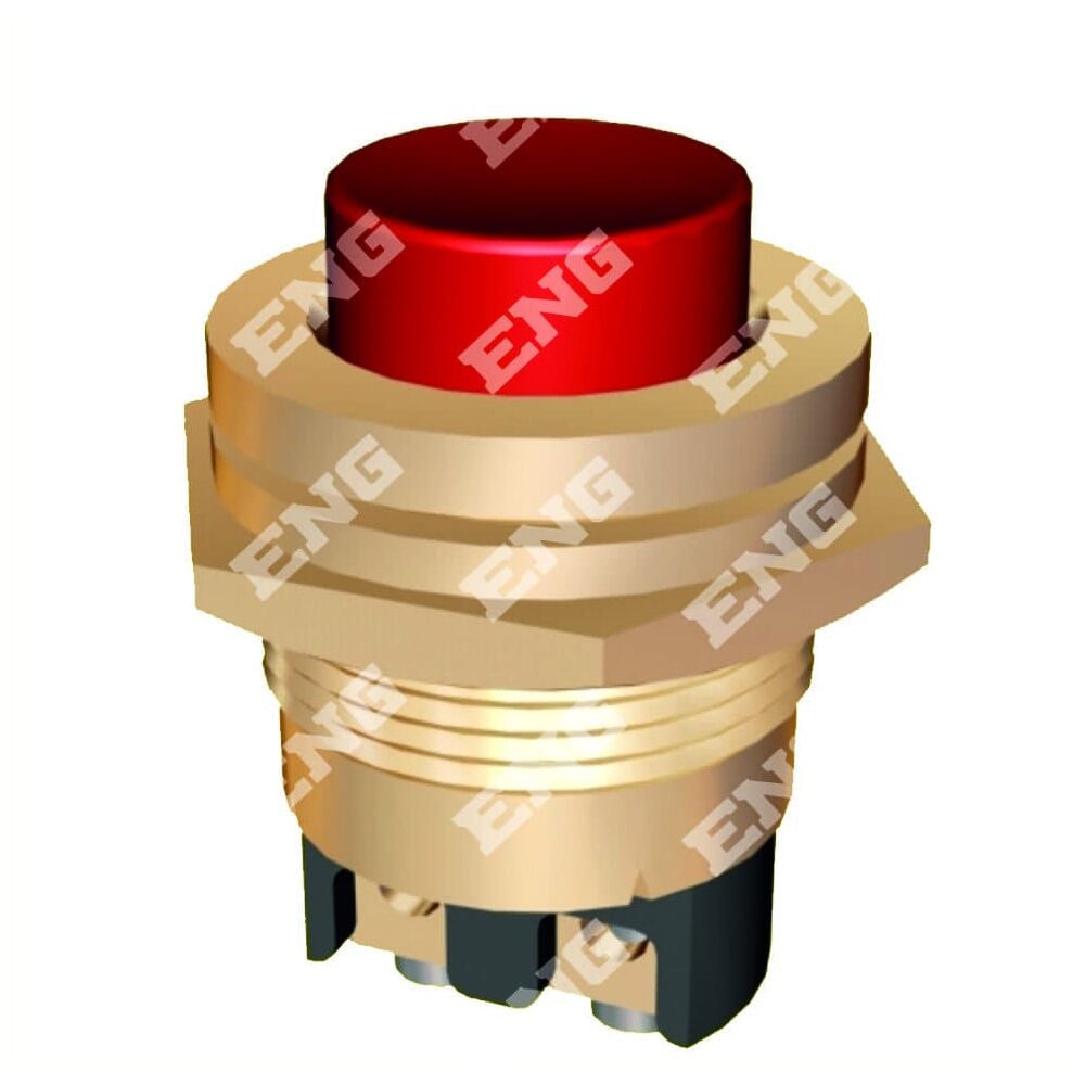 Eng 030301 Prinç Buton (Kırmızı)