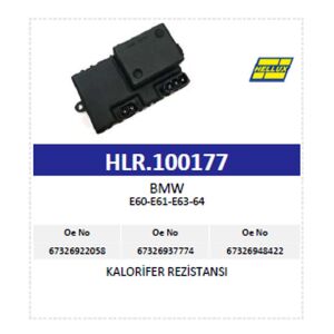 Kalorifer Rezistansı E60-E65-E66