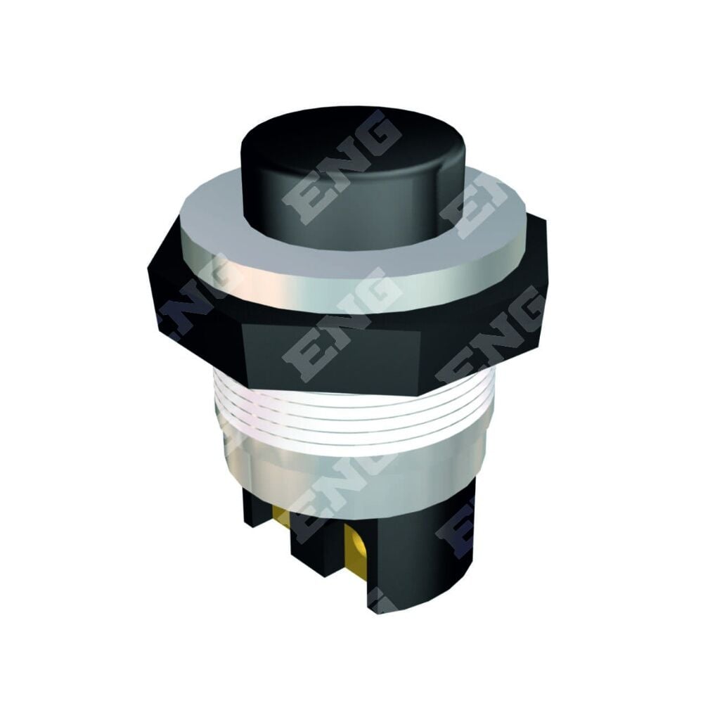 Eng 030217 Metal Buton (Sıyah)