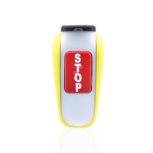 Sanel Stop Butonlu Düz Tip Usb Şarj Ünitesi 12V24V 2A Mavi Ledli SUC6BGR