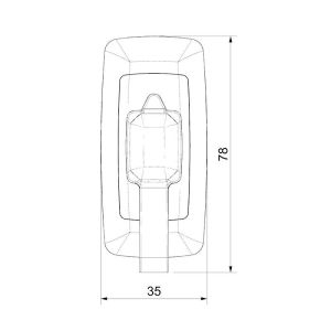 Sanel Usb Şarj Küpteşte Montajlı Çift Çıkış 12//24V 4.2A Suc7 SUC7B.DG