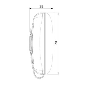Sanel Usb Şarj Küpteşte Montajlı Çift Çıkış 12//24V 4.2A Suc7 SUC7B.DG