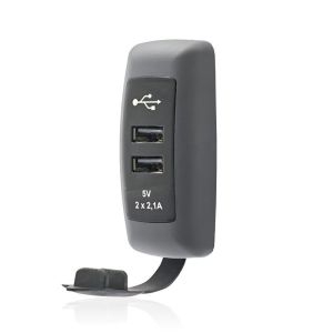 Sanel Usb Şarj Küpteşte Montajlı Çlft Çıkış 12//24V 4.2A Suc8 SUC8B.DG