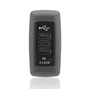 Sanel Çift USB-C Şarj Ünitesi 12/24V 6.3A SUC9B.DG