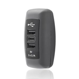 Sanel Çift USB-C Şarj Ünitesi 12/24V 6.3A SUC9B.DG