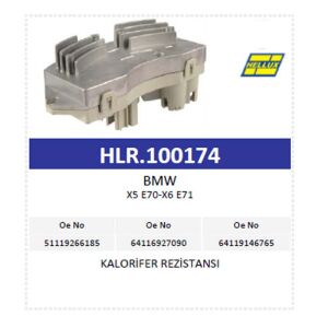 Kalorifer Rezistansı X5 E70-X6 E71