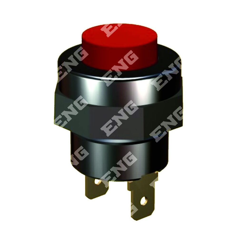 Eng 030102 Plastik Buton Terminalli (Kırmızı)