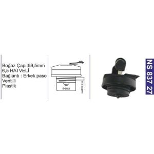 Depo Kapağı Mazot Ventilli-Kilitli Scanıa-Jcb Backhoe Loader 1369849 - NS83727
