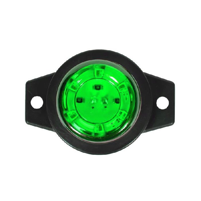 Göz Lamba 6 Led'Li 12V-24V Yeşil - FR0166-G