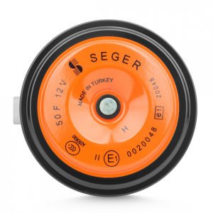 SEGER-50F Midi Disk Korna 12V (Didit), İnce Ses, Sıcma 3 Soket (Peugeot, Citreon)
