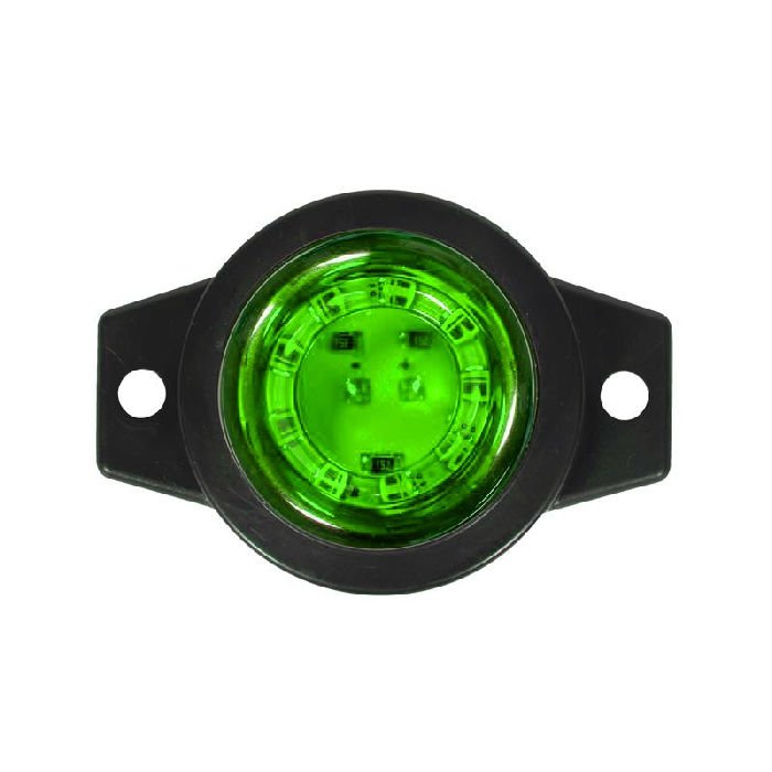 Göz Lamba 9 Led'Li 12V-24V Yeşil - FR0169-G