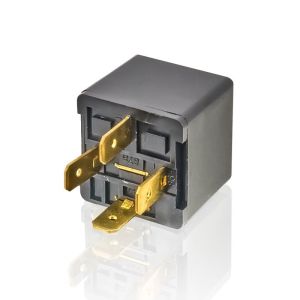 Sanel Mini Röle 24 Volt 30 Amper 4 Uçlu Braketli SR2443B