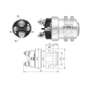 ZM 1403 Marş Ara Otomatiği 12V 200A Universal